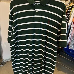 Polo by Ralph Lauren Men's Dark Green Polo Shirt